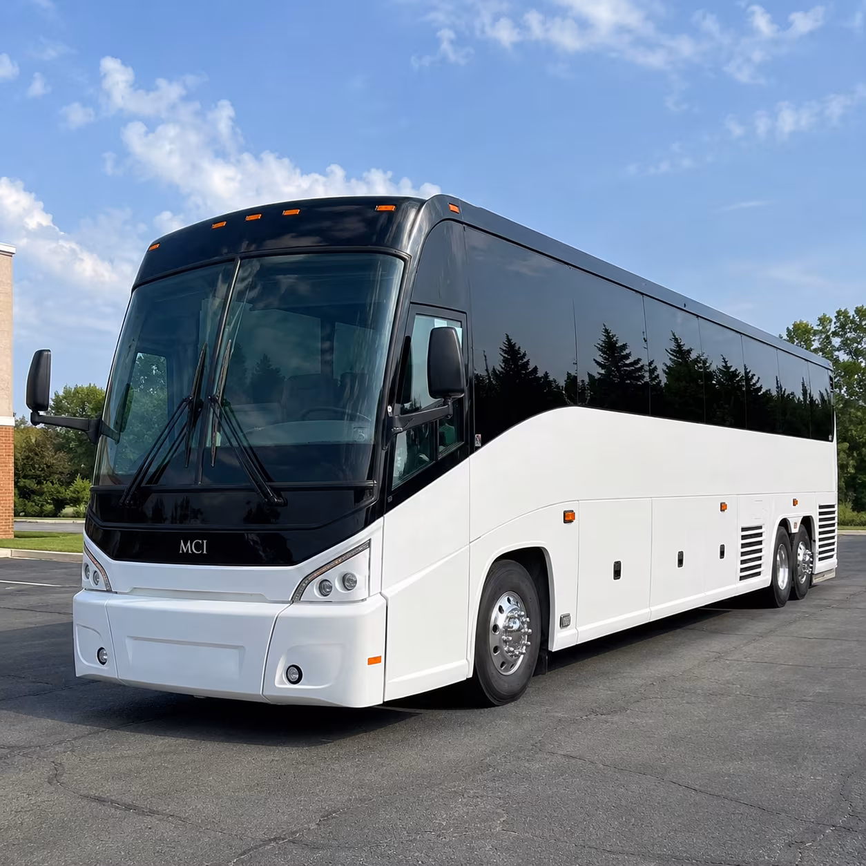 corporate shuttle service for world ag expo and the international agri center