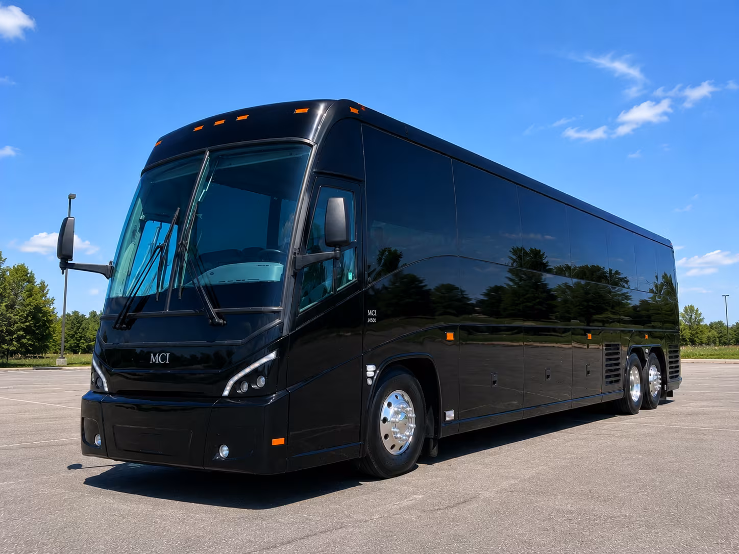 visalia bus rental service area