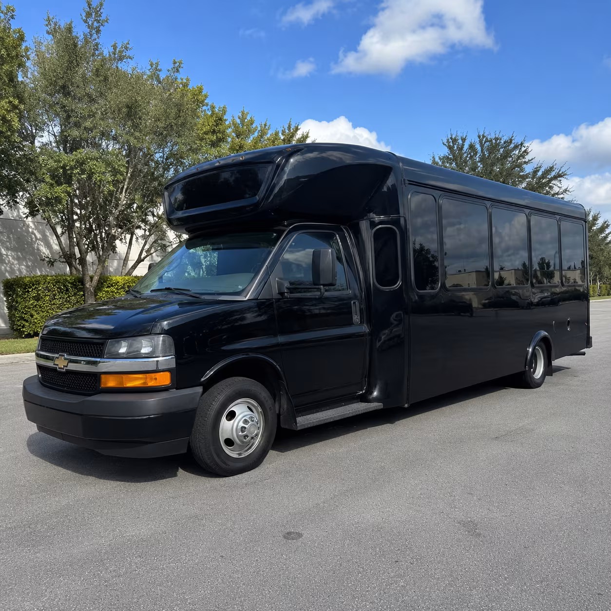 visalia party bus booking step 1