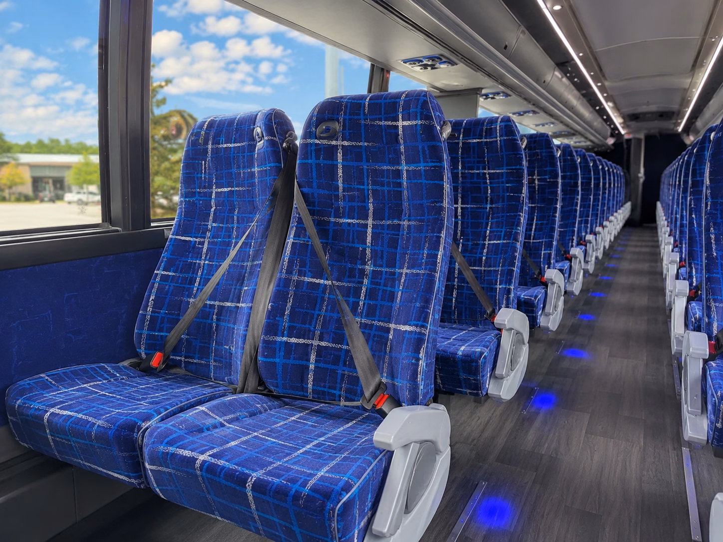 visalia private event transportation onboard seating